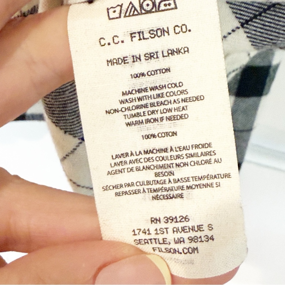 Filson ALASKAN GUIDE SHIRT Size M - Picture 7 of 11